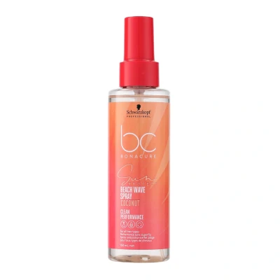 Image de Schwarzkopf Spray BonaCure Clean Performance Sun Protect Beach Wave Coconut 150 ml Pour cheveux effet retour de plage