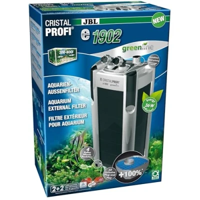 Image de JBL Filtre extérieur CristalProfi e1902 greenline pour aquariums