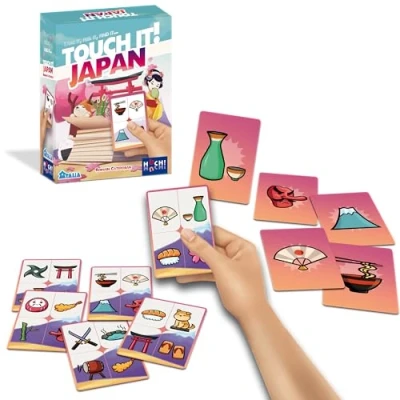 Image de HUCH! &amp; Atalia Touch it Japon Jeu De Cartes Familial 2 à 6 Joueurs À partir Ans 10 15 Minutes Touchez la Victoire du Doigt !