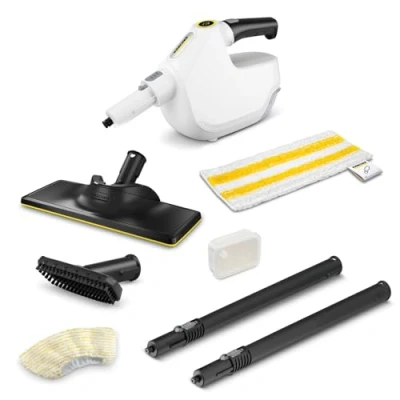Image de Kärcher nettoyeur vapeur 3 en 1 SC Multi &amp; Up, à main et balai vapeur, prêt 30 sec, idéal pour le nettoyage de toutes les surfaces dures