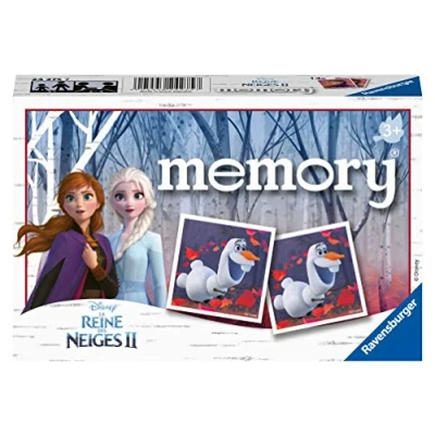 Image de Ravensburger jeu Educatif memory® Disney La Reine des neiges 2 Un premier éducatif mêlant observation , association et mémorisation A partir de 3 ans 24275