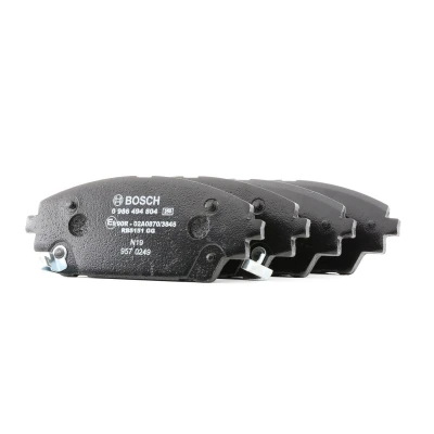 Image de BOSCH 0 986 494 804 Jeu de plaquettes frein Low Metallic avec indicateur d&#039;usure MAZDA: 3 3/5 portes, Berline, CX