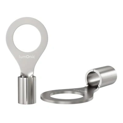 Image de 25x Bornes à sertir sans isoler 0,5 1,5 mm² M5