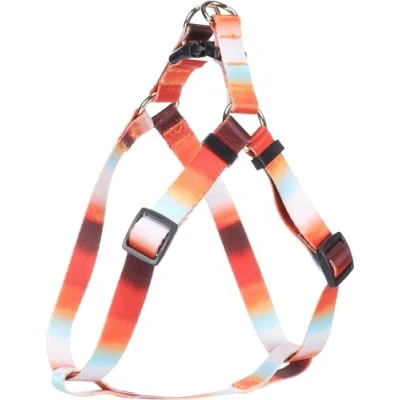 Image de Flamingo Harnais Chien Step&amp;Go Naja mélange M pour Réglable en continu avec Boucle à clic Anti Traction A: 35 60cm B: x 20mm 2mm