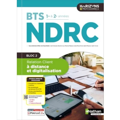 Image de Relation Client à distance et digitalisation BTS NDRC 1re 2e années Coll. Horizons Professionnels