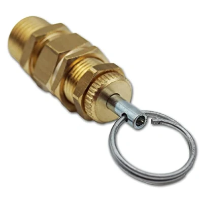 Image de Soupape de sécurité réglable 1/4&quot; 8 12 bar (non testé pour les composants) Valve surpression d&#039;air comprimé