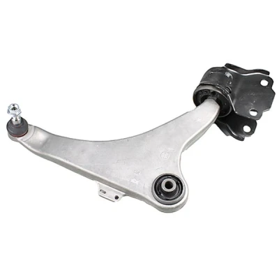 Image de METZGER 58013802 Bras de suspension sans rotule suspension, avec support en caoutchouc Essieu avant droit, inférieur barre oscillant transversal