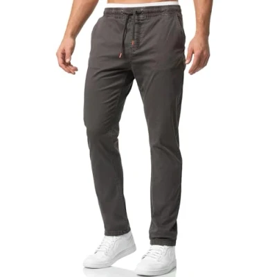 Image de Indicode Jeans Osborne Pantalon classique, Homme, Taille: Medium, Raven