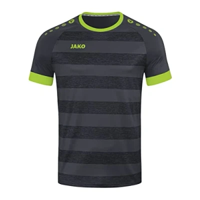 Image de JAKO Maillot Celtic Melange (Manches Courtes), Mixte, Anthracite/Citron, S