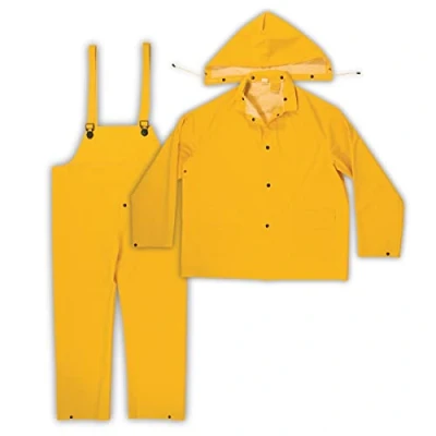 Image de Kunys R101XXL Combinaison de Pluie 3 pièces Jaune 0,35 mm