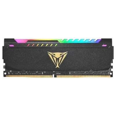 Image de Patriot Memory Viper Elite DDR4 3600 16GB (1x16Go) C16 Module de Mémoire Haute Performance Eclairage LED RGB Noir