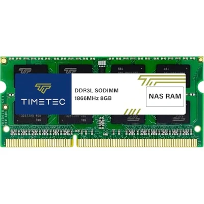 Image de Timetec Hynix IC 8GB Compatible pour Synology NAS DiskStation DS218+ DS918+ DDR3/ DDR3L 1866Mhz PC3L 14900 1.35V Non ECC Unbuffered 204 Pin SODIMM Mémoire RAM