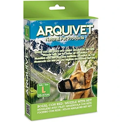 Image de Arquivet Bozal pour Chien en Nylon avec Filet L