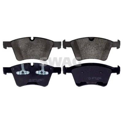 Image de SWAG 10 11 6135 Jeu de plaquettes frein Essieu avant préparé pour indicateur d&#039;usure avec clip piston MERCEDES BENZ: Classe ML, R, GL