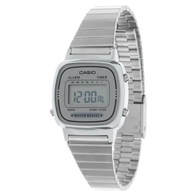 Image de Casio Montre à affichage digital, Taille: One Size, Silber