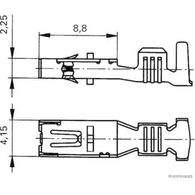 Image de HERTH+BUSS ELPARTS 50253230 Sertisseur