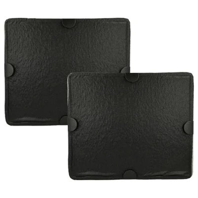 Image de vhbw 2x Filtres à charbon actif compatible avec Miele DA 439, 439 EXT, 489 4, 4 5100 D U hotte de cuisine 29 x 24,5 2 cm