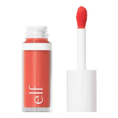 Image de e.l.f. Camo Liquid Blush, fard à joues liquide longue durée, pour une couleur hautement pigmentée, assure finition douce, baptisée, végétalien et sans cruauté envers les animaux, corail Crush