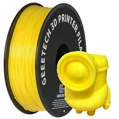 Image de GEEETECH Filament PLA 1.75mm Imprimante 3D pour 3D, 1kg Spool, Jaune