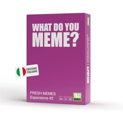 Image de What Do You Meme Expansion Fresh II Yas Games Le Seul en Italien