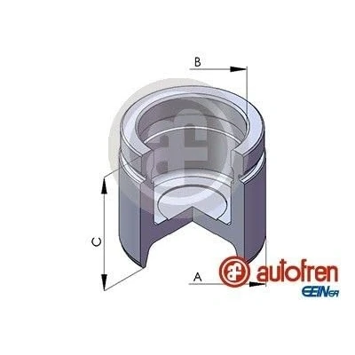 Image de AUTOFREN SEINSA D02563 Piston, étrier de frein 54 Essieu avant Ate. FORD: KA 3 portes, FIESTA 1, Sierra Mk2 Berline, FIAT: Punto II 3/5 portes