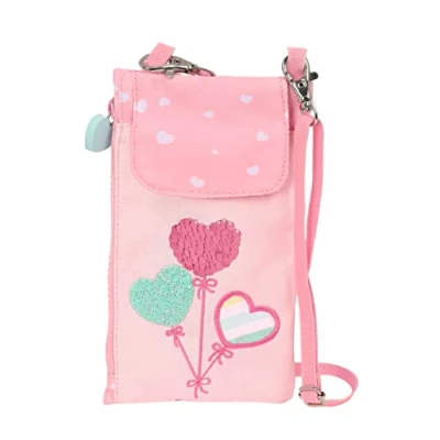 Image de Porte monnaie BLACKFIT8 Modèle portable Tissu recyclé Confortable Rose