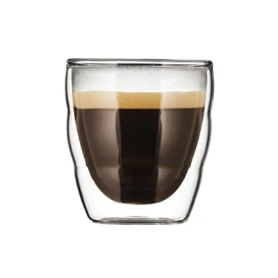 Image de Bodum 11477 10 Pilatus Set de 2 Verres Double Espresso 8 cl