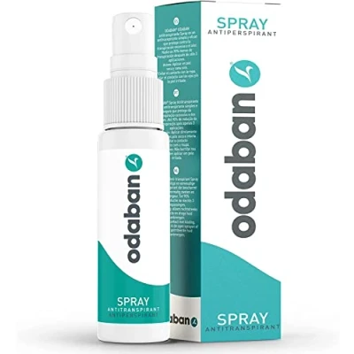 Image de ODABAN Déodorant anti transpirant en spray, 30ml I Deodorant respire contre la transpiration excessive Antitranspirant cas d&#039;hyperhidrose, mains, detranspirant aisselles Effet longue durée