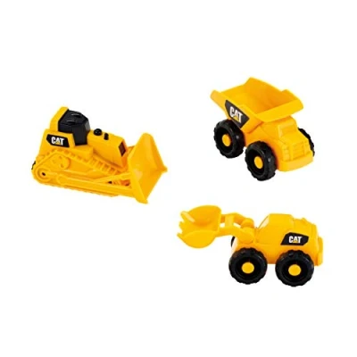 Image de Theo Klein 3236 Caterpillar Set engins de Chantier I avec Camion à Benne basculante, Bulldozer et Chenille Jouet pour Enfants partir 18 Mois