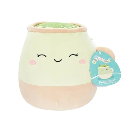 Image de Squishmallows Originaux 19cm Rosemund The Matcha Latte, Ajoute à Ton équipe, Peluche Ultra Douce