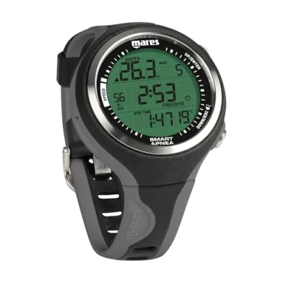 Image de Mares Smart Apnea Ordinateur de plongée Taille Unique Noir/Gris.