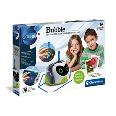 Image de Clementoni Galileo Bubble Robot programmable pour Enfants à partir de 8 Ans, 59231, Multicolore Exclusivité sur Amazon