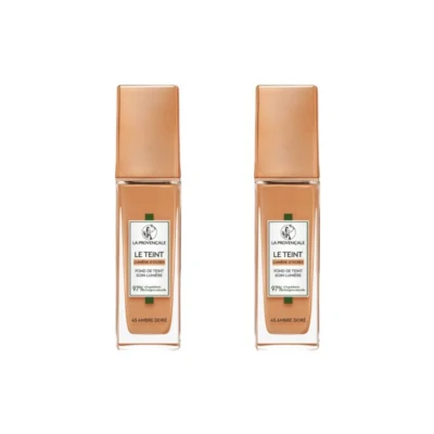 Image de La Provencale LE Fond de Teint SOIN LUMIÈRE Naturel 10 Ivoire teint, Femme, Taille: 30 ml, 45 ambre dore