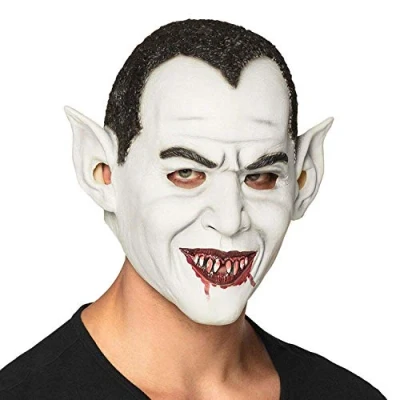Image de Boland 97583 Masque de vampire en latex effrayant pour Halloween, carnaval, fête à thème