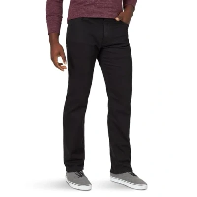 Image de Wrangler Authentics Classic 5 Pocket Regular Fit Jean, Flex Noir, 36W x 31L Homme