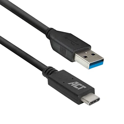 Image de ACT AC7416 câble USB 3.2 Gen 1 (3.1 1) m C A Noir Neuf
