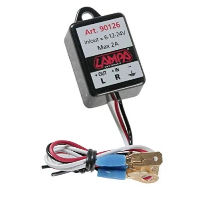 Image de Lampa 90126 Appareil électronique Clignotant pour indicateurs LED 6/12/24 V, Multicolore, 1 pièce
