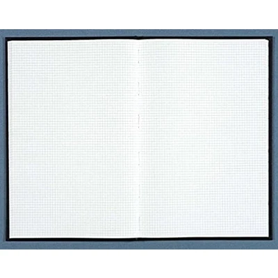 Image de Le Dauphin Réf. 756D 1 Registre Dimensions 34 X 22,5 cm imprimé quadrillé 5x5 petits carreaux papier intérieur 90 grammes 592 pages couverture rigide recouverte d&#039;une toile noire