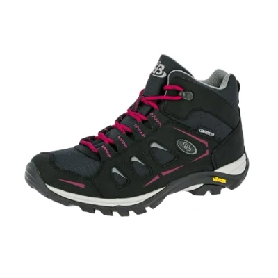 Image de Brütting Femme Mount Frakes High Boty, Noir Rose, 37 EU