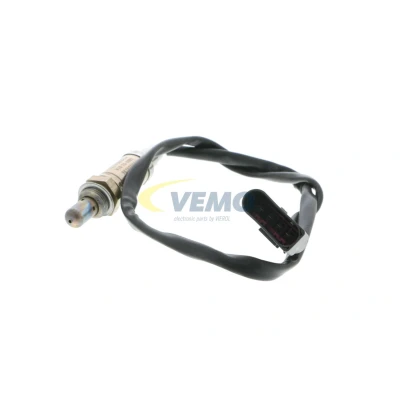 Image de VEMO Original Quality V10 76 0081 Sonde lambda devant le catalyseur M18 x 1,5 de régulation, Filetage prégraissé noir 4 en forme D