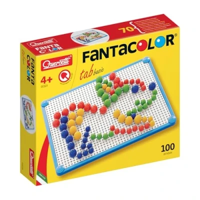 Image de Quercetti 2123 FantaColor Basic D.15, Loisir Créatif Jeu de Mosaïque