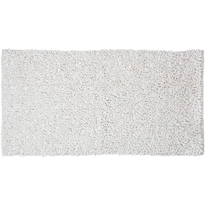 Image de Sealskin Twist, Tapis de Contour, Microfibre, 60 x 120 cm, Blanc