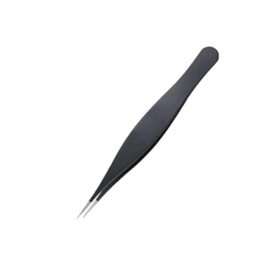 Image de Pince à Epiler, Pointue, Epiler en Acier Inoxydable Pince, Pincette Multifonctionnelle, pour Enlever les Sourcils, Pointe Points Noirs