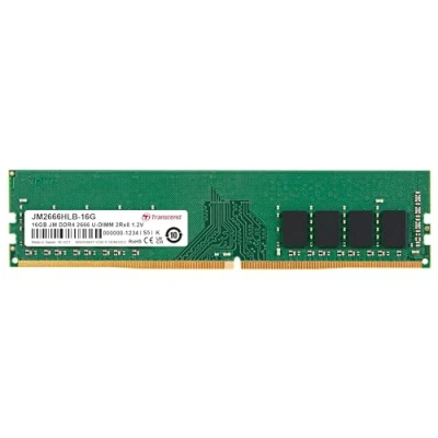 Image de Transcend JetRam JM2666HLB 16G module de mémoire 16 Go 2 x 8 DDR4 2666 MHz Neuf