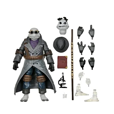 Image de NECA Universal Monsters vs TMNT Donatello Invisible Man Ultimate 7&quot; Action Figure