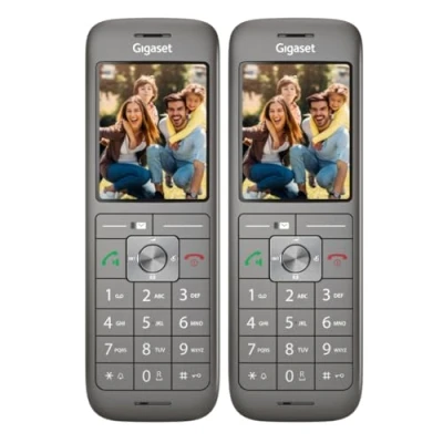 Image de Gigaset CL660HX Téléphone analog/dect Identification de l&#039;appelant Anthracite, Noir (Produit d&#039;import) [Version Allemande]