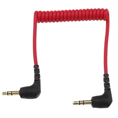 Image de OTOTEC Câble de microphone rechange 3,5 mm compatible avec Rode Wireless GO VideoMic 2/VideoMicro mâle vers TRS audio auxiliaire
