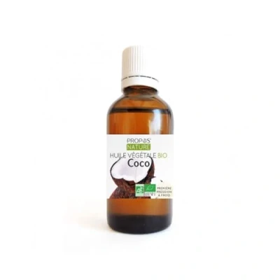 Image de Huile vegetale coco bio 50ml Propos&#039;Nature