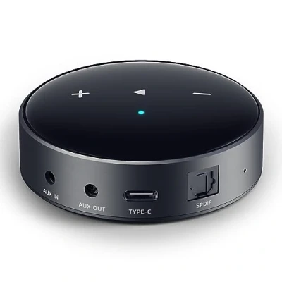 Image de WiiM Mini AirPlay 2 Récepteur Streamer Audio sans Fil, Fonction Multiroom, Préamplificateur, avec Alexa &amp; Siri, Streaming Hi Res Spotify, Amazon Music et Plus