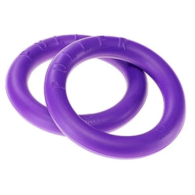 Image de Ferplast Jouet Chien, Distributeur Croquettes ou Friandises, en Caoutchouc Naturel Durable à Mâcher, Arôme de Poulet, Rebondissant, Lancer et rapporter, Crazy Bell Jouets pour Petit Orange